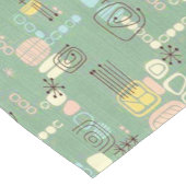 Mitte- des Jahrhundertsmoderner Kurzer Tischläufer (Ecke)