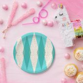 Mitte- des Jahrhundertsmoderner Pappteller (Party)