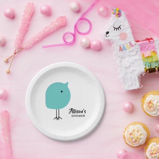 Mitte- des Jahrhundertsmoderner Pappteller (Party)