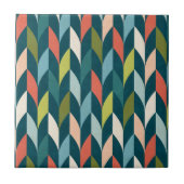 Mitte- des Jahrhundertsmodernes aquamarines u. Fliese (Vorderseite)