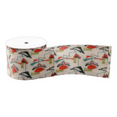 Mitte- des Jahrhundertsmodernes Atomgewebe-Band Ripsband (Spule)