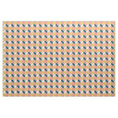 Mitte- des Jahrhundertsmodernes Blatt-Muster Stoff (Fat Quarter (45,7 x 55,9 cm))