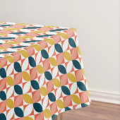 Mitte- des Jahrhundertsmodernes Blatt-Muster Tischdecke (Beispiel)