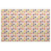 Mitte- des Jahrhundertsmodernes Blumen-Muster Stoff (Fat Quarter (45,7 x 55,9 cm))