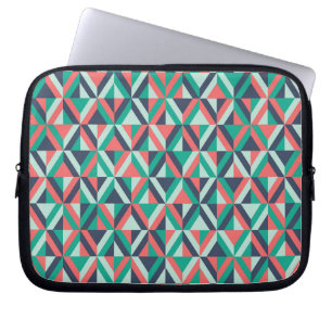 Mitte- des Jahrhundertsmodernes geometrisches Laptopschutzhülle