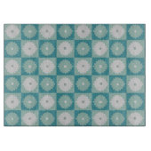 Mitte- des Jahrhundertsmodernes geometrisches Schneidebrett (Vorderseite)