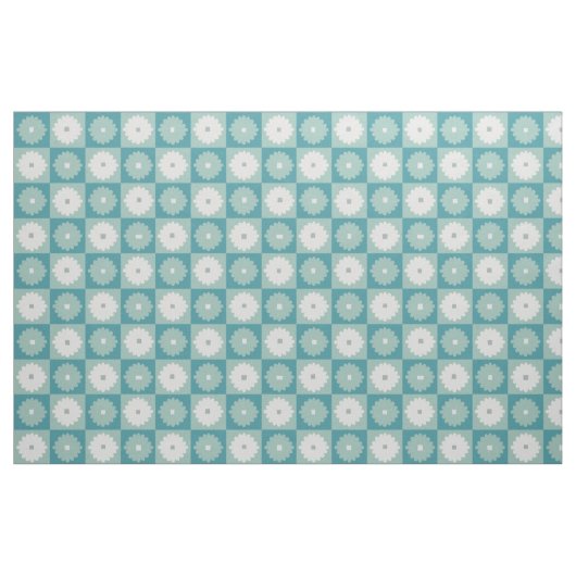 Mitte- des Jahrhundertsmodernes geometrisches Stoff (Fat Quarter (45,7 x 55,9 cm))