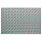 Mitte- des Jahrhundertsmodernes geometrisches Stoff (Yard (91,4 cm))