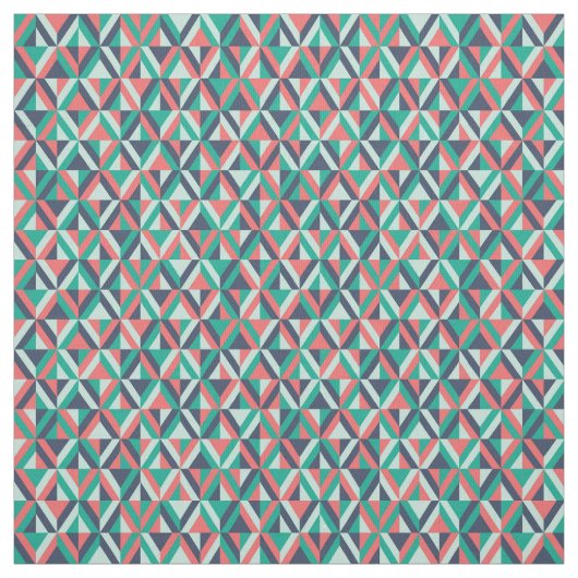 Mitte- des Jahrhundertsmodernes geometrisches Stoff (Muster)