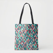Mitte- des Jahrhundertsmodernes geometrisches Tasche (Vorderseite)
