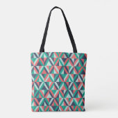 Mitte- des Jahrhundertsmodernes geometrisches Tasche (Rückseite)