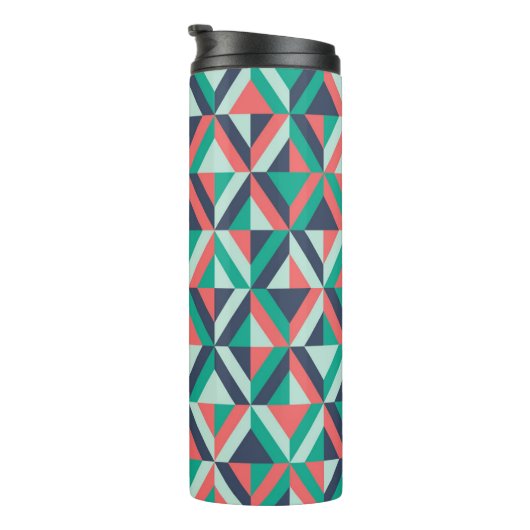 Mitte- des Jahrhundertsmodernes geometrisches Thermosbecher (Nach rechts gedreht)