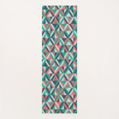 Mitte- des Jahrhundertsmodernes geometrisches Yogamatte (Vorderseite)