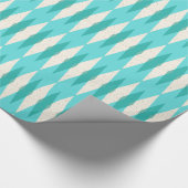 Mitte- des Jahrhundertsmodernes Geschenkpapier (Ecke)