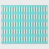 Mitte- des Jahrhundertsmodernes Geschenkpapier (Flach)