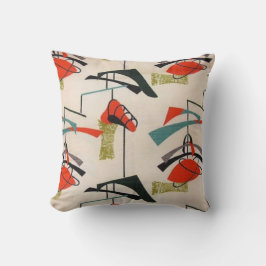 Mitte- des Jahrhundertsmodernes mobiles Kissen