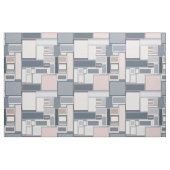 Mitte- des Jahrhundertsmodernes Muster II Stoff (Yard (91,4 cm))