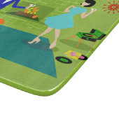 Mitte- des Jahrhundertsmodernes Paar-Schneidebrett Schneidebrett (Ecke)