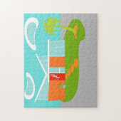 Mitte- des Jahrhundertsmodernes Puzzle (Vertikal)