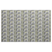 Mitte- des Jahrhundertsmodernes Raum-Alter Stoff (Fat Quarter (45,7 x 55,9 cm))