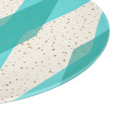 Mitte- des Jahrhundertsmodernes Schneidebrett (Ecke)