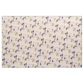 Mitte- des Jahrhundertsmodernes Stoff (Fat Quarter (45,7 x 55,9 cm))