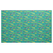 Mitte- des Jahrhundertsmodernes Stoff (Fat Quarter (45,7 x 55,9 cm))