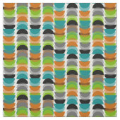 Mitte- des Jahrhundertsmodernes Stoff (Muster)