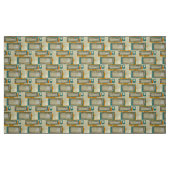 Mitte- des Jahrhundertsmodernes Stoff (Fat Quarter (45,7 x 55,9 cm))