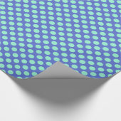 Mitte des Jahrhundertspunkte - multi Pastelle, Geschenkpapier (Ecke)