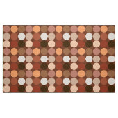 Mitte- des Jahrhundertsriesige Punkte, Stoff (Fat Quarter (45,7 x 55,9 cm))