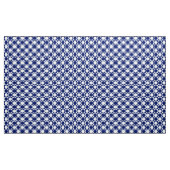 Mitte- des Jahrhundertsschachbrett - Marine und Stoff (Yard (91,4 cm))