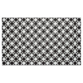 Mitte- des Jahrhundertsschachbrett - Schwarzweiss Stoff (Fat Quarter (45,7 x 55,9 cm))