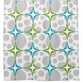 Mitte- des Jahrhundertsschein Duschvorhang (Vorderseite)