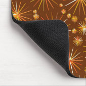 Mitte des Jahrhundertssputnik-Muster, Mousepad (Ecke)
