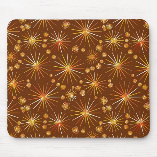 Mitte des Jahrhundertssputnik-Muster, Mousepad (Vorne)