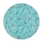 Mitte des Jahrhundertssputnik-Muster, Robins Schneidebrett (Vorderseite)