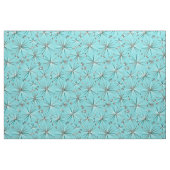 Mitte des Jahrhundertssputnik-Muster, Robins Stoff (Fat Quarter (45,7 x 55,9 cm))