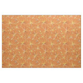 Mitte des Jahrhundertssputnik-Muster, Terrakotta Stoff (Fat Quarter (45,7 x 55,9 cm))