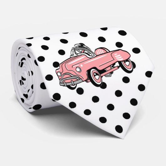 Mitte des JahrhundertsVintage rosa Krawatte (Gerollt)