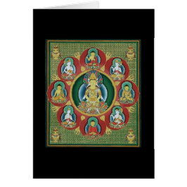 Mitte einer Taizokai Mandala