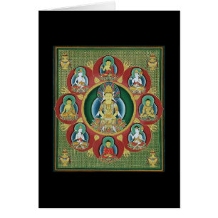 Mitte einer Taizokai Mandala