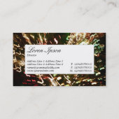 Mitte - Glasfaserkabel Visitenkarte (Rückseite)