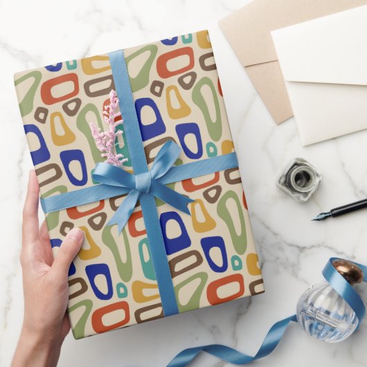 Mitte Jahrhundert Geschenkpapier (Schenken)