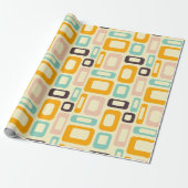 Mitte Jahrhundert Geschenkpapier (Ungerollt)