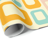 Mitte Jahrhundert Geschenkpapier (Rolleneckpunkt)