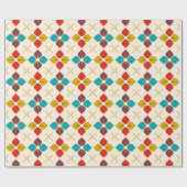 Mitte Jahrhundert Geschenkpapier (Flach)