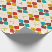 Mitte Jahrhundert Geschenkpapier (Ecke)