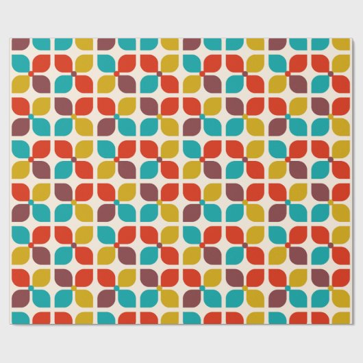 Mitte Jahrhundert Geschenkpapier (Flach)