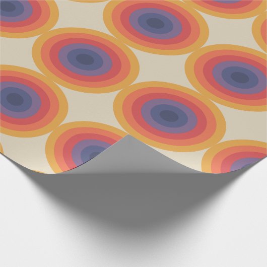 Mitte Jahrhundert Geschenkpapier (Ecke)